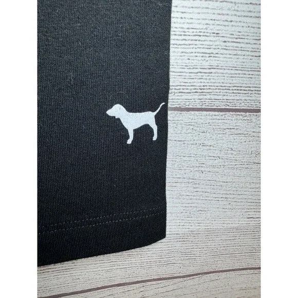 VICTORIA’S SECRET PINK YOGA BLING SEQUIN FOLDOVER LEGGINGS SMALL FUCHSIA NWT - Picture 5 of 11